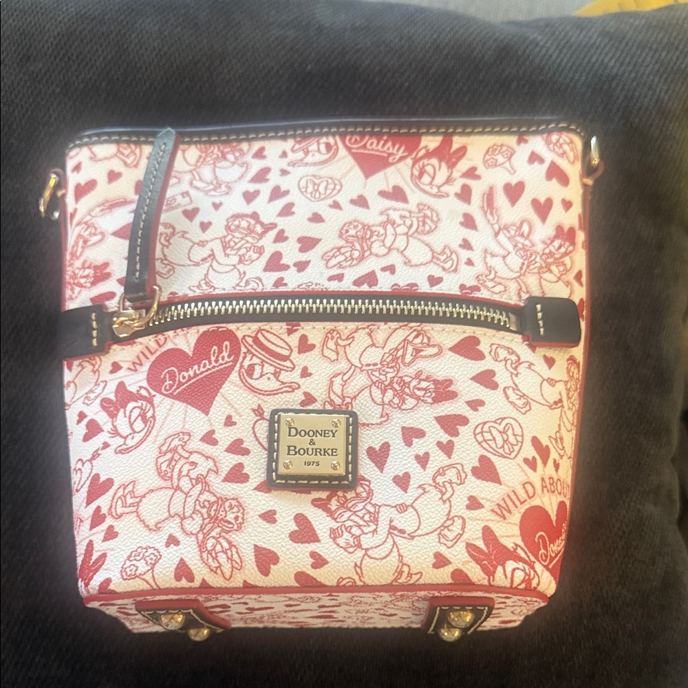 Dooney & Bourke Donald & Daisy Valentines Day 2023 crossbody bag
